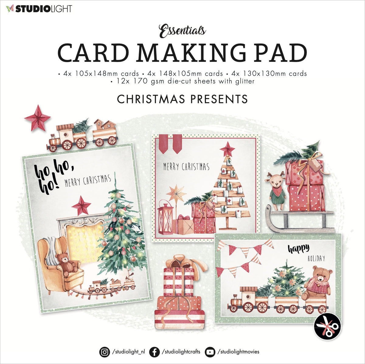 3D Surprise Card Making Kit - Christmas – European Papercrafts