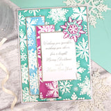 Hunkydory Christmas Cardstock Pack - Snowflakes