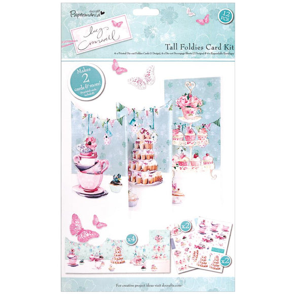 Papermania Lucy Cromwell Tall Foldies Card Kit