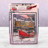 Hunkydory Snowy Season A4 Topper Set - Festive Harbour