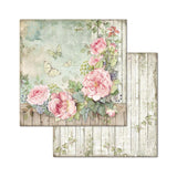 Stamperia Double-Sided Paper Pad 8"X8" 10/Pkg - House Of Roses