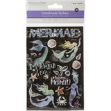 Forever in Time 3D Handmade Stickers - Mermaid
