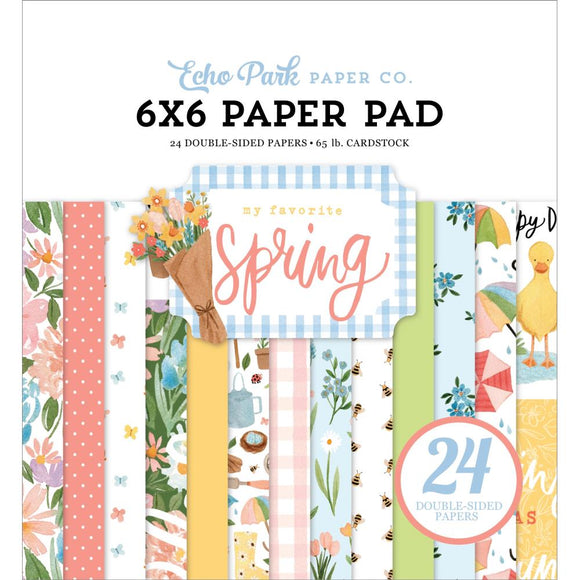 Echo Park Double-Sided Spring Paper Pad 6
