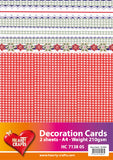 3D Decoration Double Card Kit 1- by Hearty Crafts