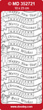 Doodey Deco Peel-Off Sticker - Christmas Greetings