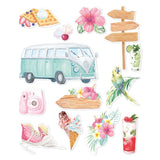 P13 Double-Sided Paper & Die Cut Combo Pack - Summer Vibes