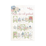 Lady's Diary Double-Sided Cardstock Die-Cuts 15/Pkg