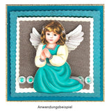 Easy 3D Die-Cut Topper - Praying Angels
