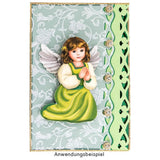 Easy 3D Die-Cut Topper - Praying Angels
