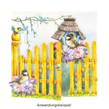 Card topper fence