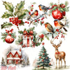 Cozy Christmas Sticker Pack (20 pcs)