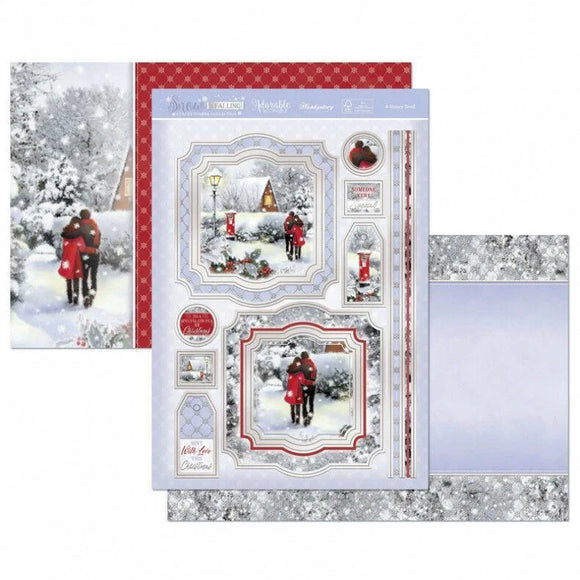 Hunkydory Snow is Falling Luxury A4 Topper Set - A Snowy Stroll