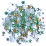 Buttons Galore Sparkletz Embellishment Pack 10g - Coconut Palms
