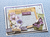 Simple Stories Double-Sided Paper & Ephemera Combo Pack - Simple Vintage Meadow Flowers