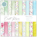 Craft Consortium Double-Sided Paper Pad 6"X6" 40/Pkg - Bloom & Wild