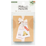 Mittens & Mistletoe Book Of Tags 3"X5.5" 54/Pkg