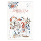 P13 Sea La Vie Ephemera Cardstock Die-Cuts 12/Pkg