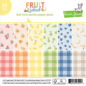 Lawn Fawn Single-Sided Petite Paper Pack 6"X6" 36/Pkg