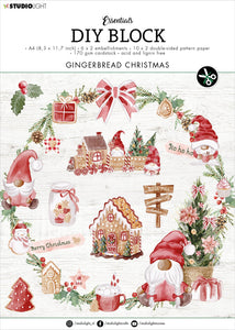 Studio Light Essentials DIY Block - Nr. 49, Gingerbread Christmas