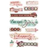 Simple Stories Sticker Book 12/Sheets - Simple Vintage Love Story