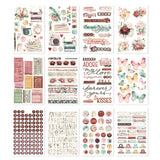 Simple Stories Sticker Book 12/Sheets - Simple Vintage Love Story
