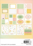 Studio Light Die-Cut Pad, 24 sheets, Floral Pastel Frames