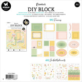 Studio Light Die-Cut Pad, 24 sheets, Floral Pastel Frames