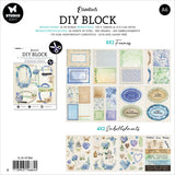 Studio Light Die-Cut Pad, 24 sheets, Hydrangea Frames