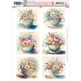 Find It Trading Berries Beauties Combo Pack 8"X8" - Whispering Spring