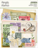 Simple Stories Double-Sided Paper & Ephemera Combo Pack - Simple Vintage Meadow Flowers