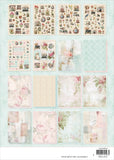 Studio Light Essentials Die-Cut Paper Pad 11.5"X8.25" 32/Pkg -Shabby Chic