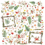 49 And Market Wildflower, Nature's Haven Cardstock & Die-Cuts Bundle
