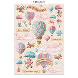 Stamperia Junk Journal Stickers, Cut-Outs And Backgrounds