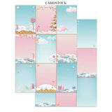 Stamperia Junk Journal Stickers, Cut-Outs And Backgrounds