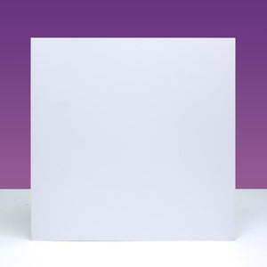 Hunkydory Card Blanks & Envelopes - Dove White 7"x7"