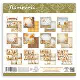 Stamperia Scrapbooking Pad 8"X8" 10/Pkg - Whispering Woods