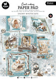 Studio Light Essentials Card Making Pad 8.25"X11.5" 14/Pkg - Snowy Winter Days