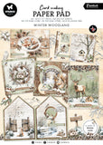 Studio Light Card Making Pad 8.27"X11.58" 14/Pkg - Winter Woodland