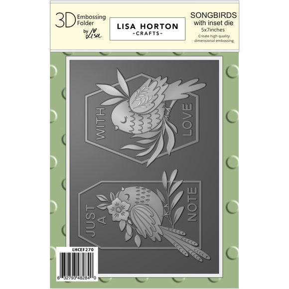 Lisa Horton Crafts Embossing Folder And Die 5