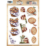 Find It Trading Homestead Bakery 3D Pushout Sheet - Bake Bites