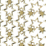 Doodey Peel-Off Deco Sticker - Christmas Star borders