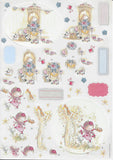 Tilly Daydream A4 Die-Cut Decoupage Combo Pack