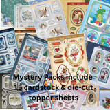 Hunkydory Luxury Christmas Topper & Cardstock Mystery Pack