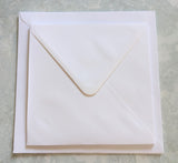 Hunkydory Bright White Envelopes - variety pack (12)