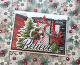 Collaged Christmas Cards Value Pack