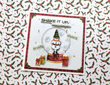 Studio Light Card Making Pad 7.87"X7.87" - Ho Ho Ho