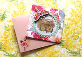 Clear Acetate Stickers - Floral Envelopes - 20pcs - 5 varieties
