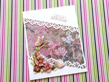 Find It Trading Precious Marieke Punchout Sheet - Red, Beautiful Butterfly