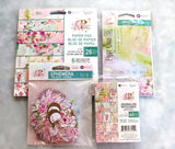 Prima Postcards From Paradise Paper and Die-Cut Combo Pack