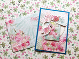 Prima Postcards From Paradise Paper and Die-Cut Combo Pack